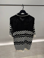 Checkered Mesh Shirt