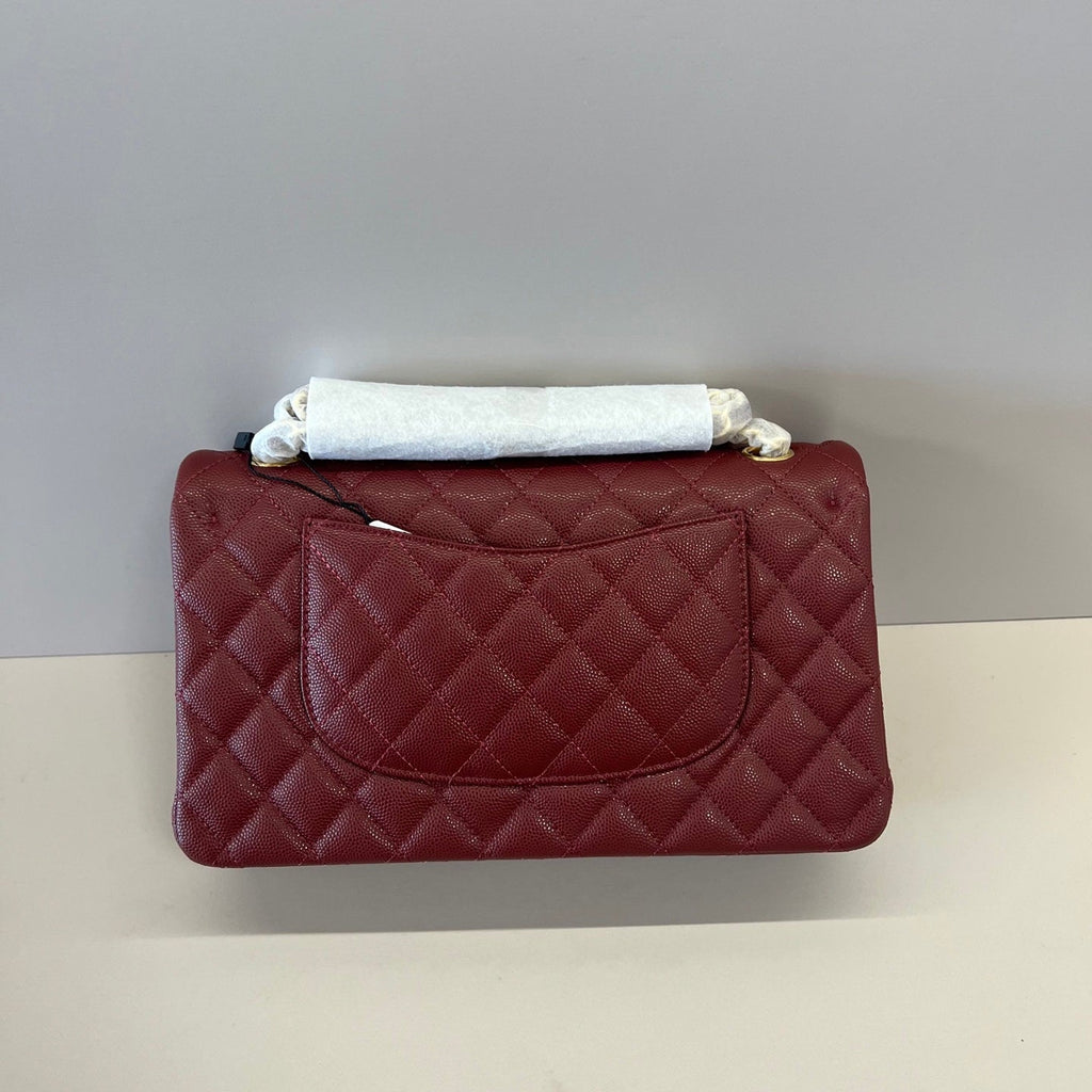 Caviar Leather Classic Double Flap Bag