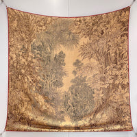“Francois Houtin” Botanical Garden Cashmere & Silk Shawl 136 x 137 cm