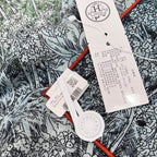 “Francois Houtin” Botanical Garden Cashmere & Silk Shawl 136 x 137 cm