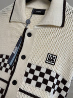 Checkered Mesh Shirt