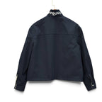 Cassandre Reversible Work Jacket 
in Brushed Cotton Double-Sided Canvas
