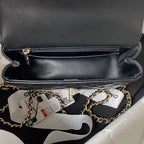 Diamond Handle Flap Bag