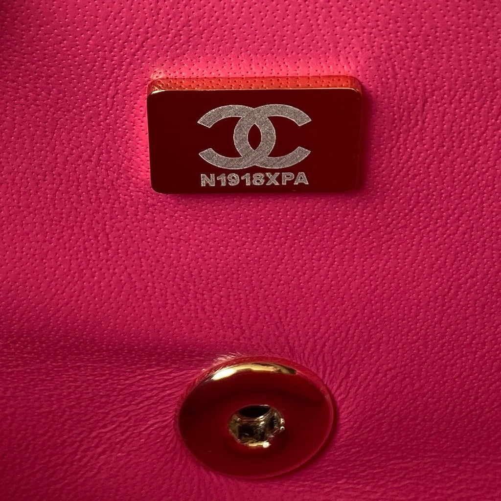 Diamond Handle Flap Bag