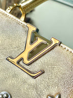 Capucines Mini Gold Star Bag