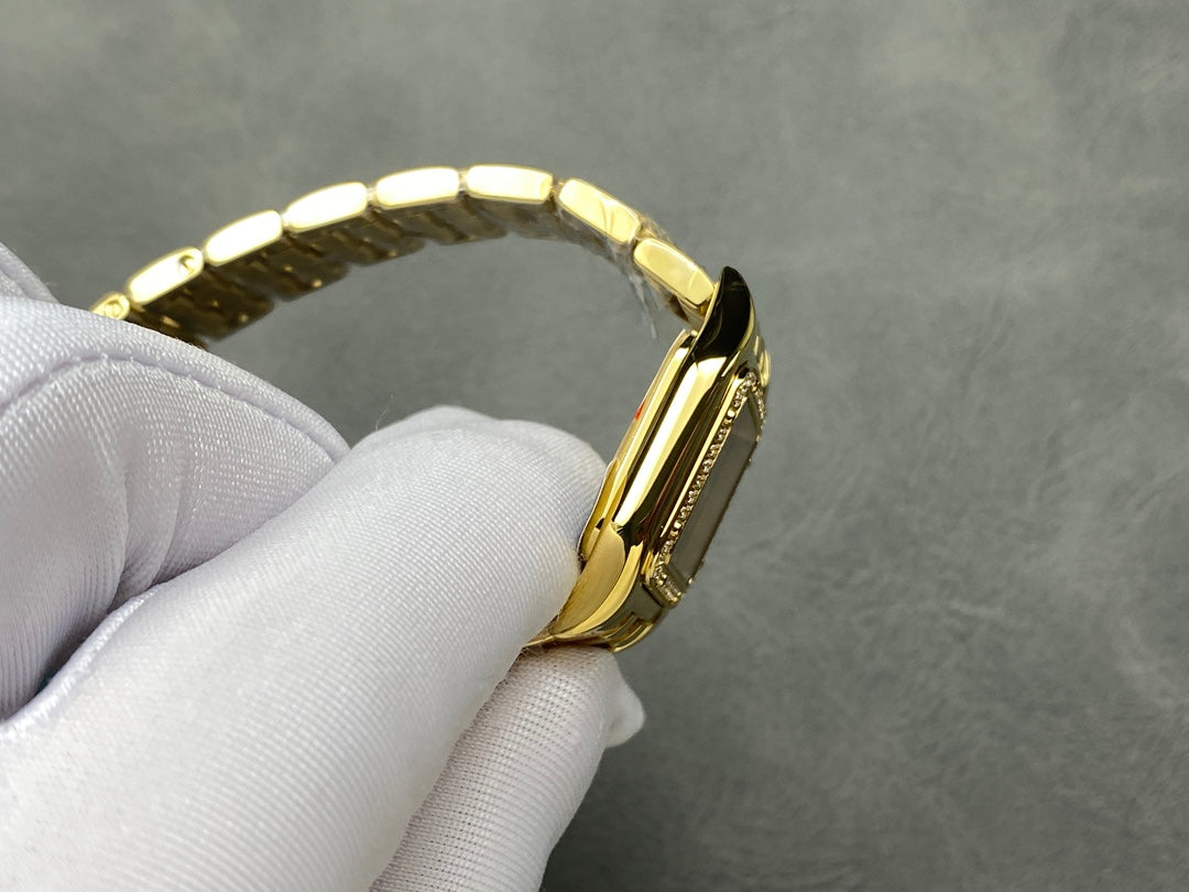 Panthère Gold-Tone Stone Bezel Watch – 22mm