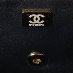 Diamond Top Handle Flap Bag 21 cm