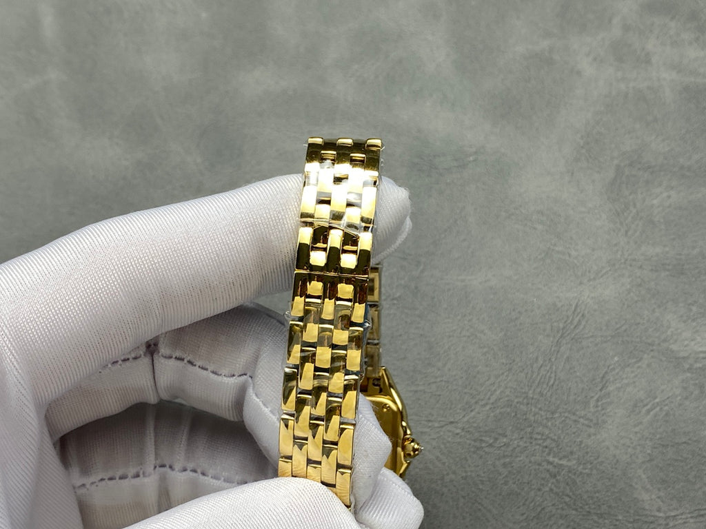 Panthère Gold-Tone Stone Bezel Watch – 22mm