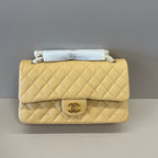 Caviar Leather Classic Double Flap Bag
