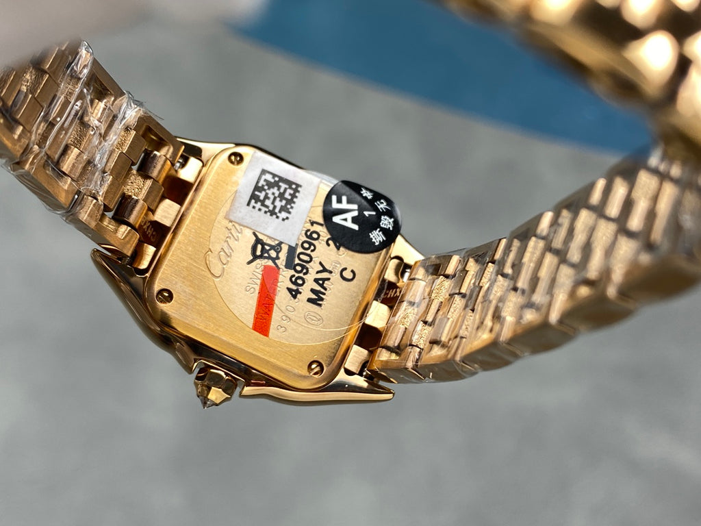 Panthère Gold-Tone Roman Dial Watch – 22mm