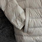 Arned Hooded Quilted Jacket with Goose Dawn