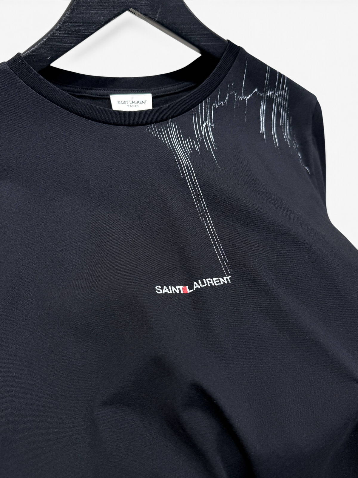 Graphic Logo Print T-Shirt in Black