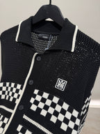Checkered Mesh Shirt