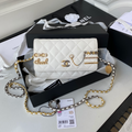 Classic Quilted Wallet on Chain