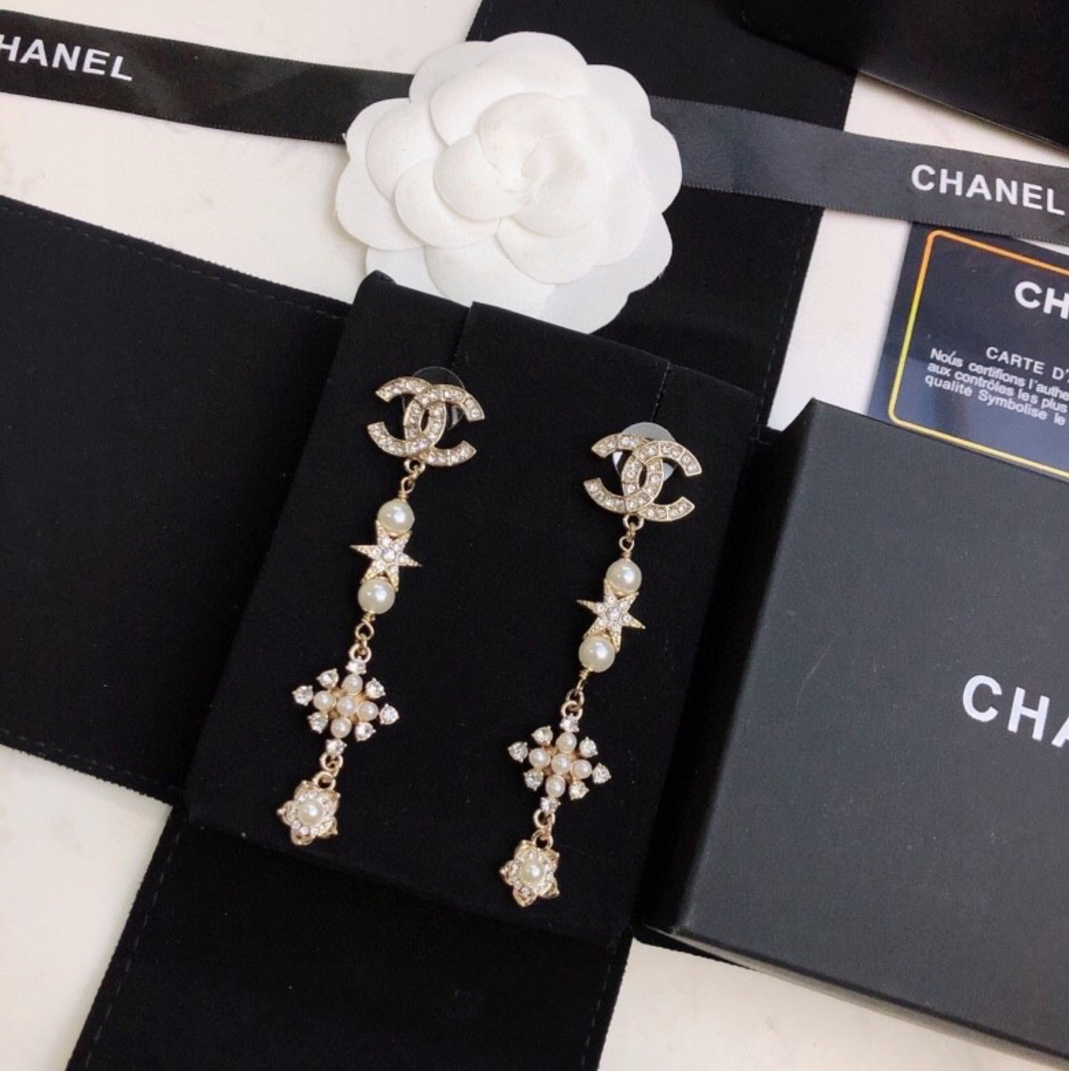 Long Drop Earrings