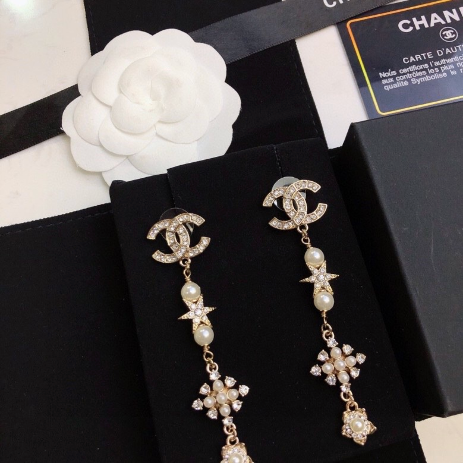 Long Drop Earrings