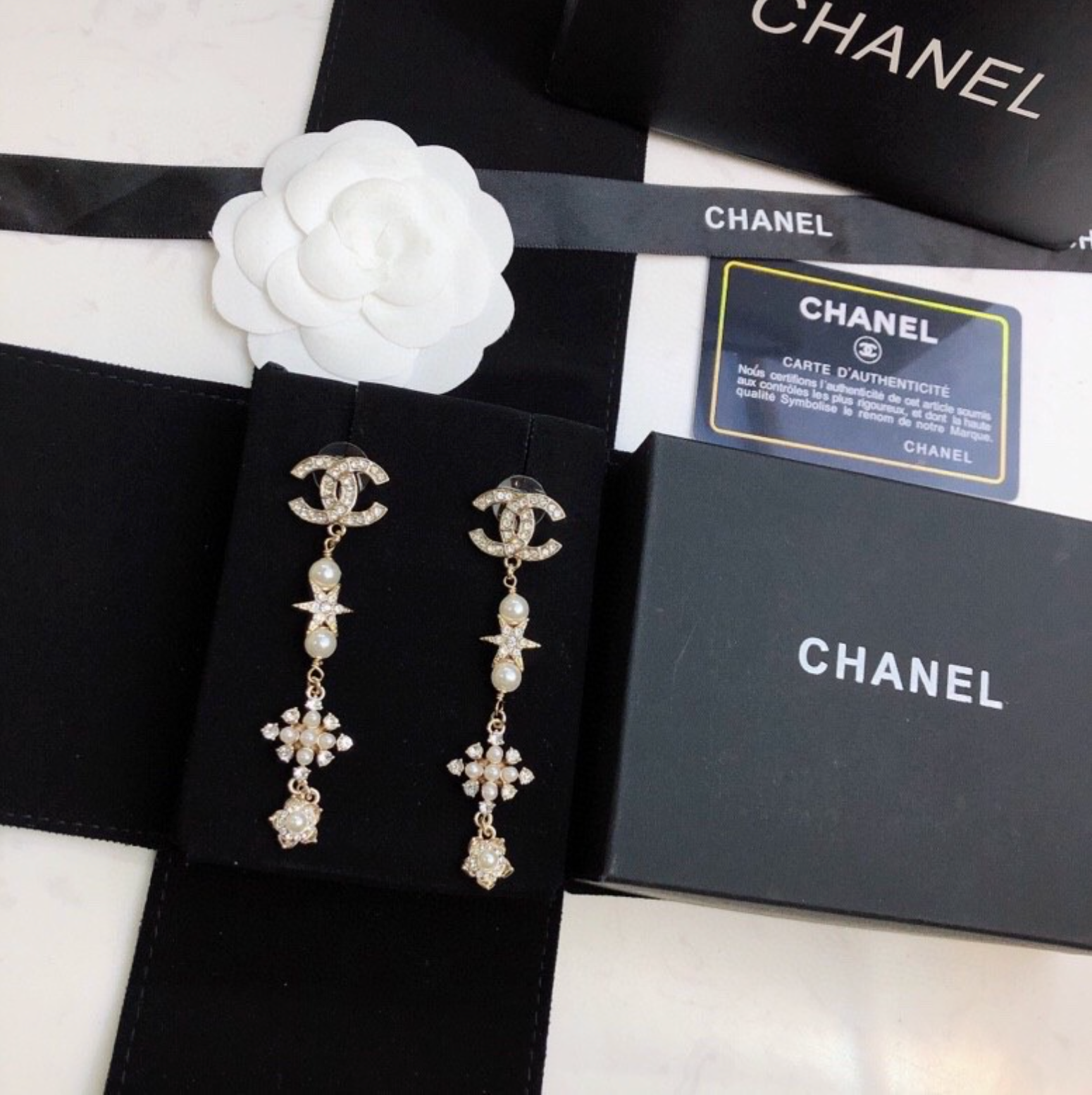 Long Drop Earrings