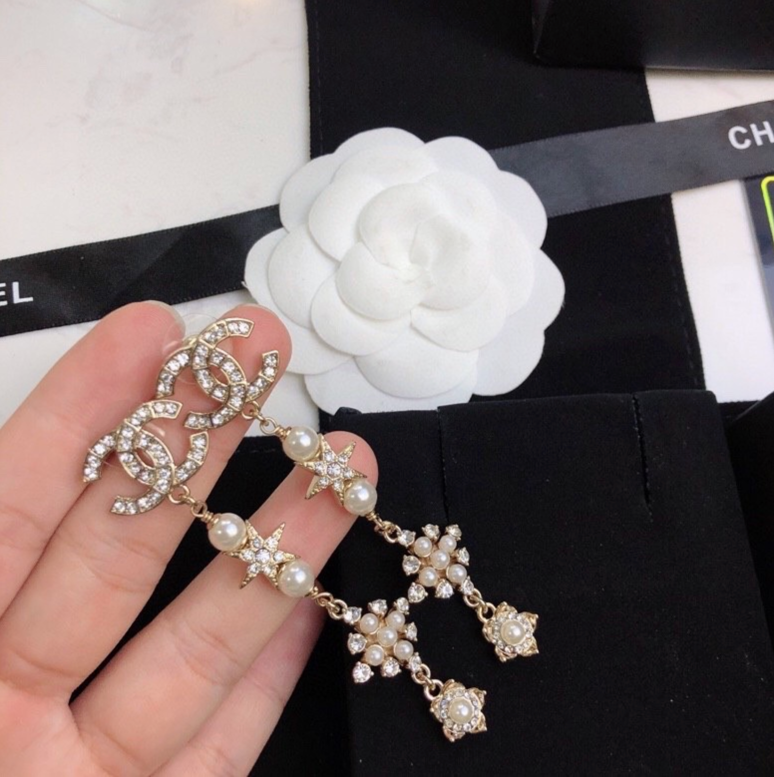Long Drop Earrings