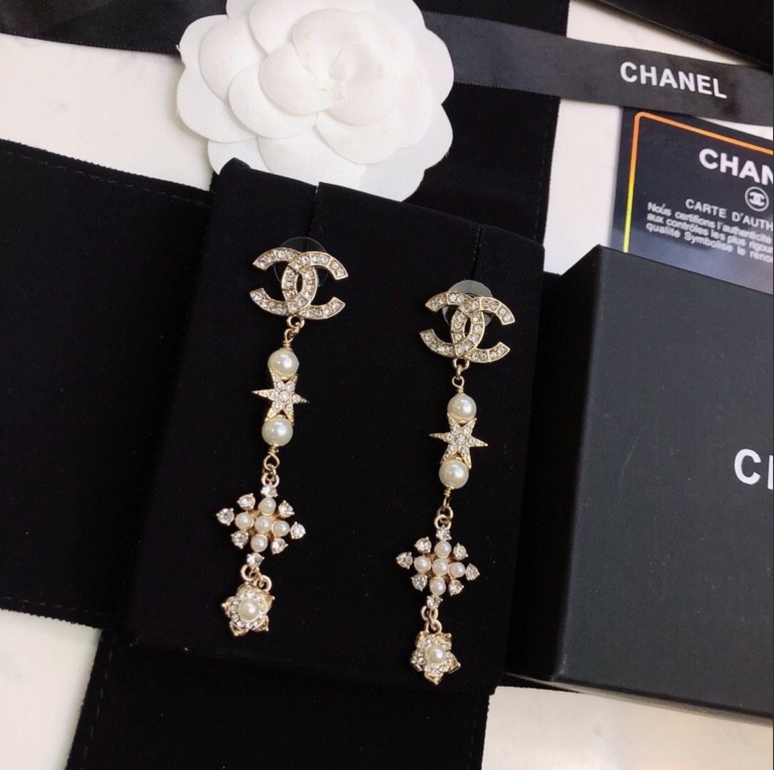 Long Drop Earrings