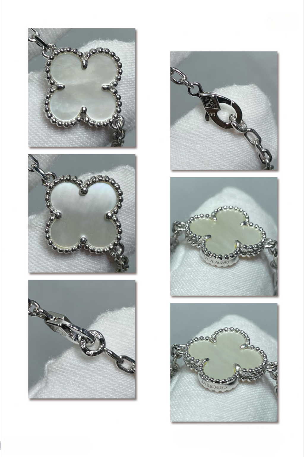 Clover Necklace – Mother of Pearl