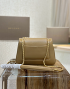 Serpenti Calfskin Leather Top Handle Bag