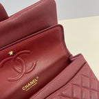 Caviar Leather Classic Double Flap Bag