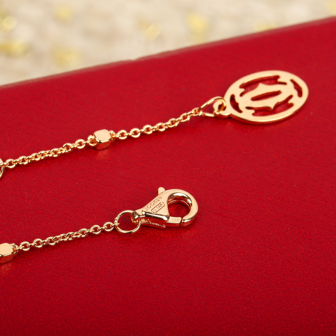Clash Style Gold-Tone Rivet Necklace