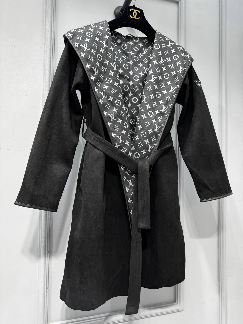 Hooded Wrap Coat