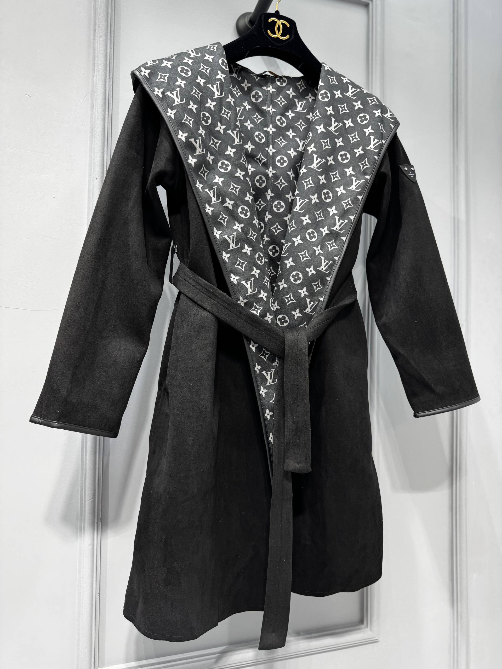 Hooded Wrap Coat