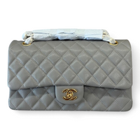 Caviar Leather Classic Double Flap Bag