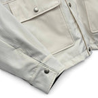 Cassandre Reversible Work Jacket 
in Brushed Cotton Double-Sided Canvas