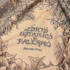 “Francois Houtin” Botanical Garden Cashmere & Silk Shawl 136 x 137 cm
