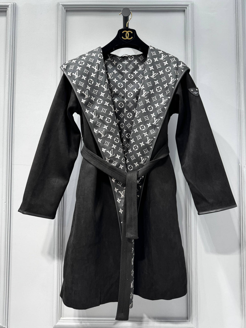 Hooded Wrap Coat