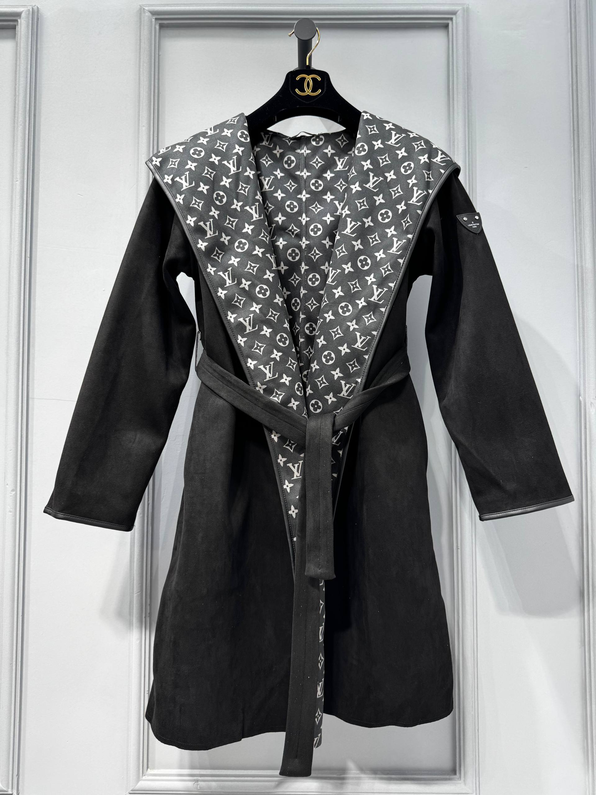 Hooded Wrap Coat