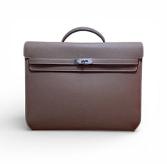 Leather Briefcase / Messenger Bag