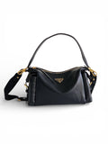 Explorer Lambskin Leather Top Handle Bag