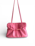 Soft Lambskin Leather Cloud Shoulder Bag