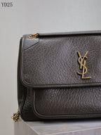 Niki Medium Grained Leather Bag