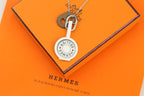 O’Maillon Leather & Silver-Tone Pendant Necklace