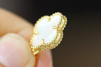 Alhambra White Mother of Pearl Clover Necklace