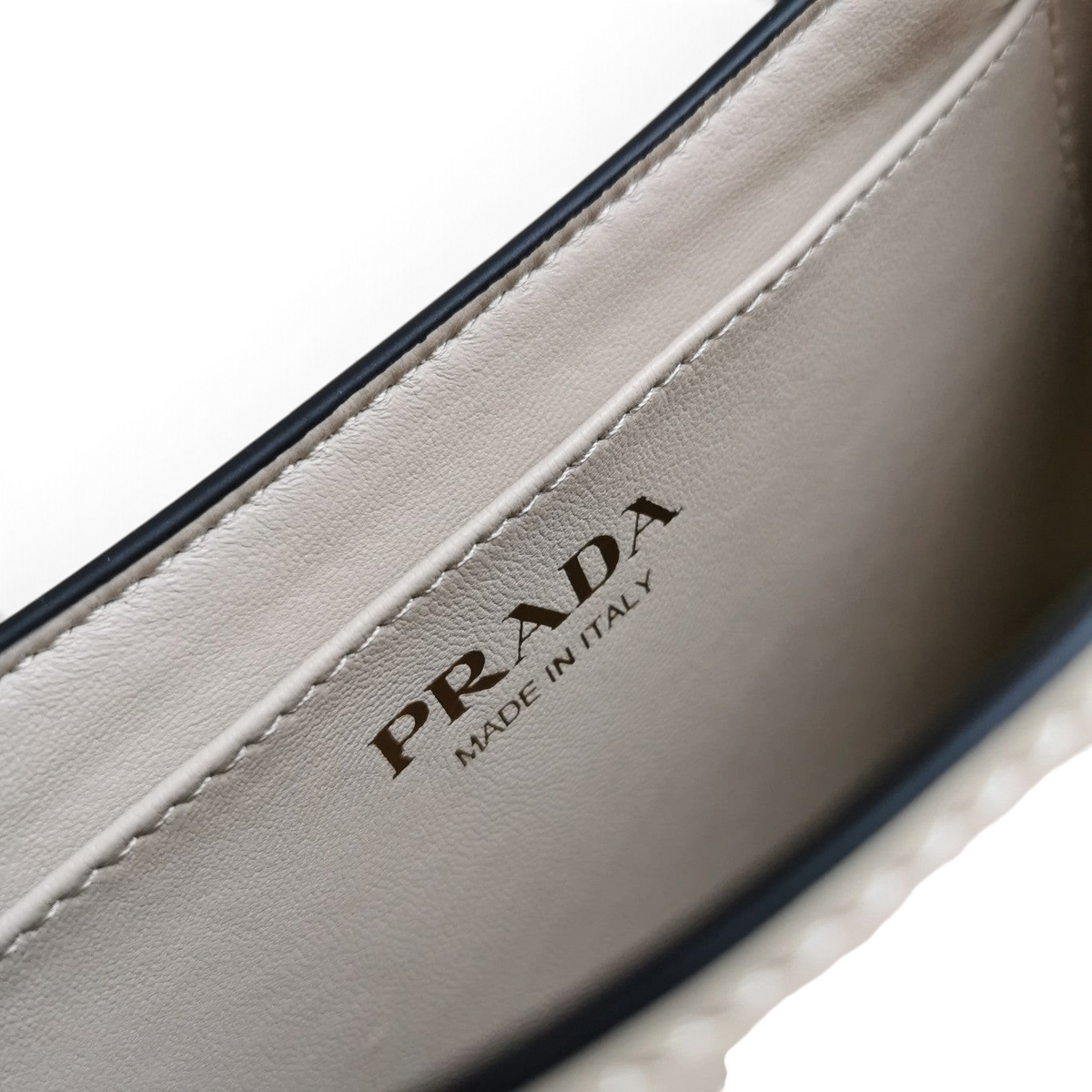 Moon Leather Flap Shoulder Bag - Pumice Grey - View 9