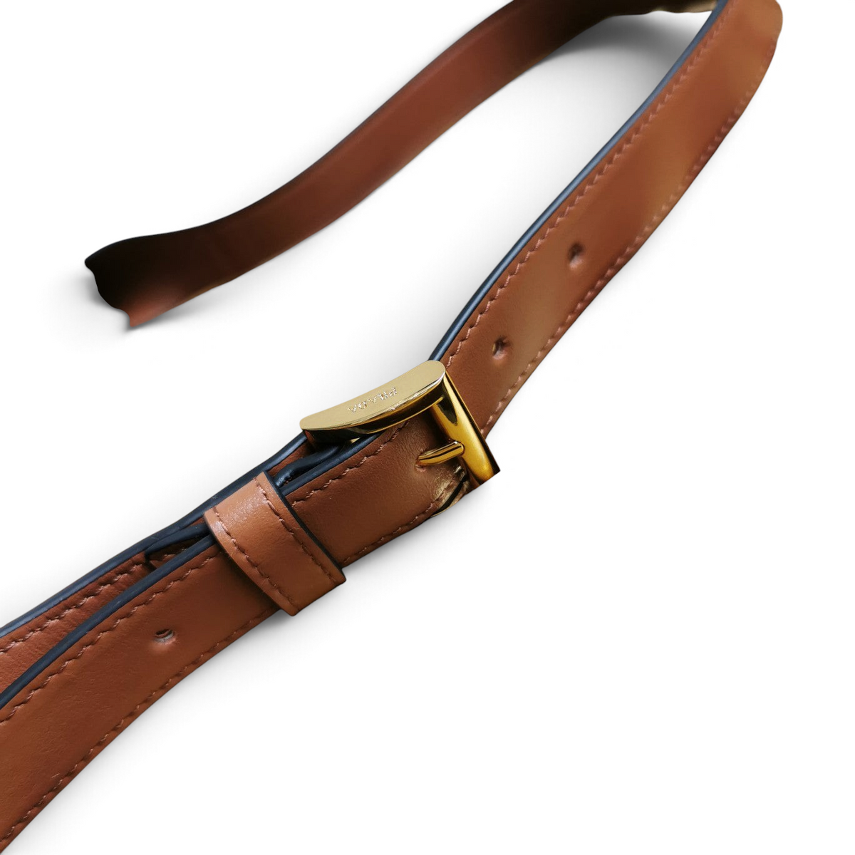 Moon Leather Flap Shoulder Bag - Caramel - View 7