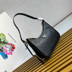 Re-Edition 2005 Saffiano Leather Mini Bag - Black - View 3