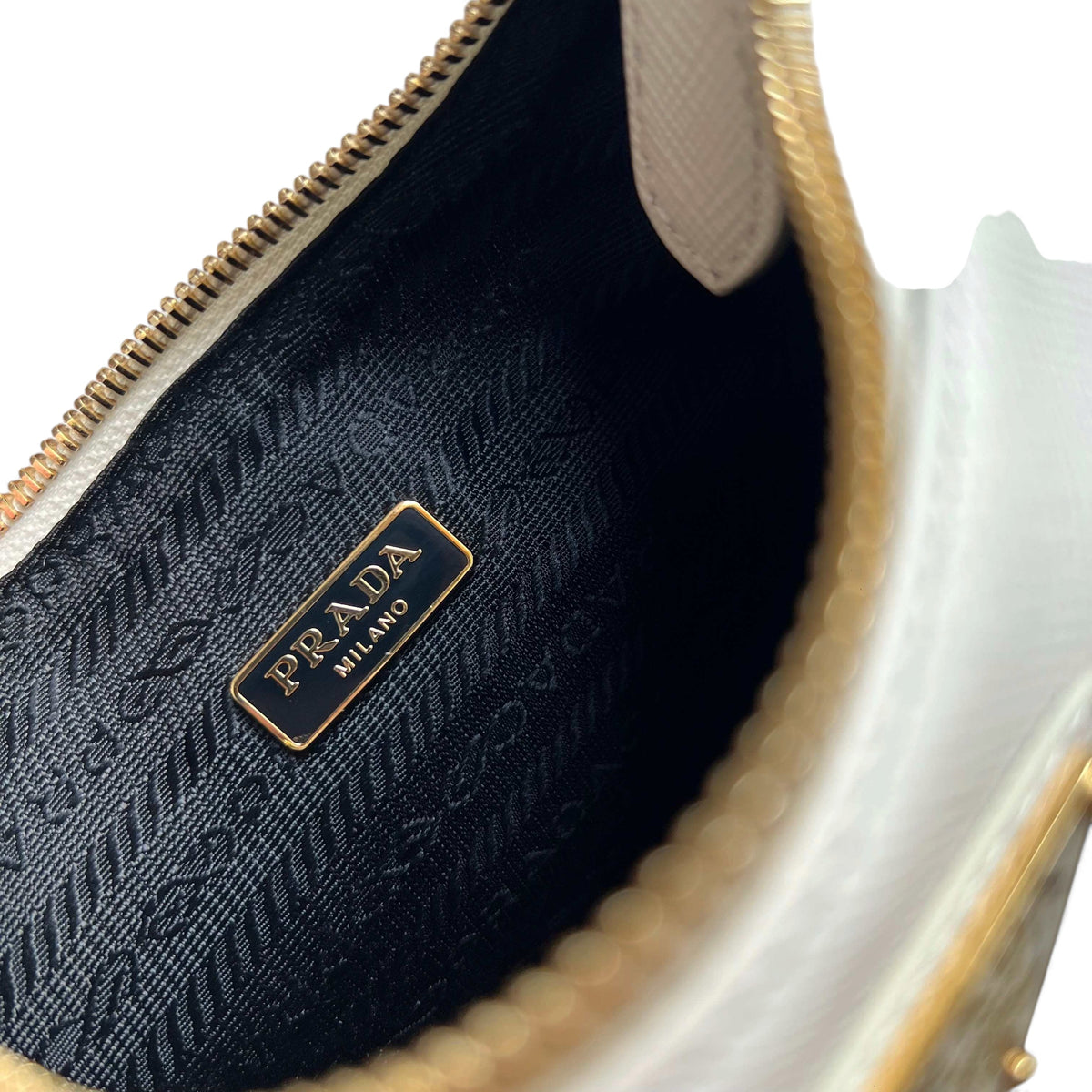 Re-Edition 2005 Saffiano Leather Mini Bag - Black - View 2