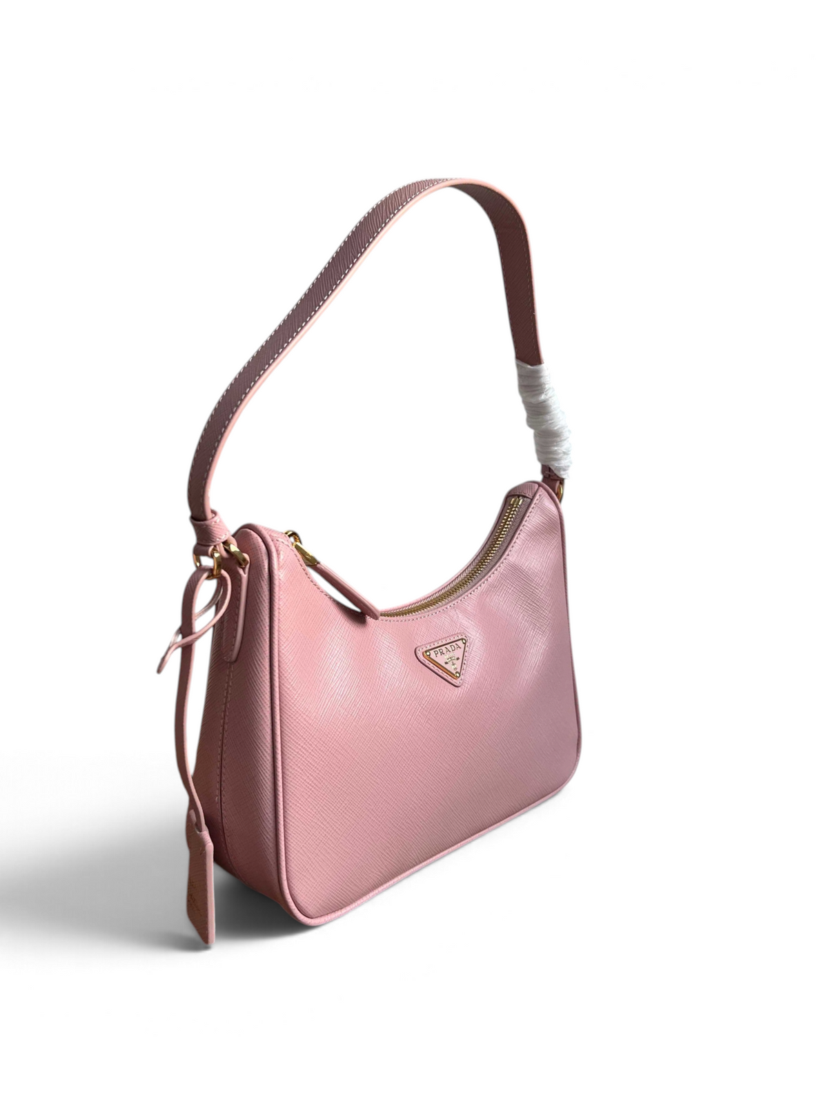 Re-Edition 2005 Saffiano Leather Mini Bag - Pink - View 2