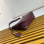 Re-Edition 2005 Saffiano Leather Mini Bag - Burgundy - View 3