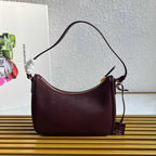 Re-Edition 2005 Saffiano Leather Mini Bag - Burgundy - View 5