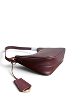 Re-Edition 2005 Saffiano Leather Mini Bag - Burgundy - View 7