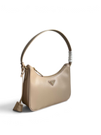 Re-Edition 2005 Saffiano Leather Mini Bag - Pumice Grey - View 2