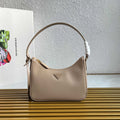 Re-Edition 2005 Saffiano Leather Mini Bag - Pumice Grey - View 1